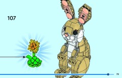 LEGO 31162 instructions page 73 – build guide