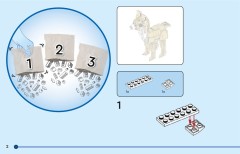 LEGO 31162 instructions page 2 – build guide