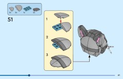 LEGO 31163 instructions page 61 – build guide