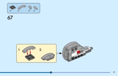 LEGO 31163 instructions page 71 – build guide