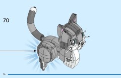 LEGO 31163 instructions page 74 – build guide