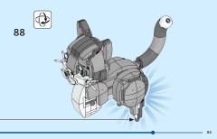 LEGO 31163 instructions page 85 – build guide