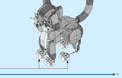 LEGO 31163 instructions page 97 – build guide