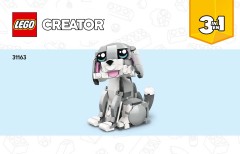 LEGO 31163 instructions page 1 – build guide