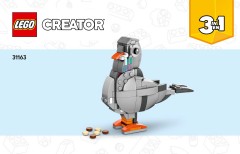 LEGO 31163 instructions page 1 – build guide