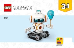LEGO 31164 instructions page 1 – build guide