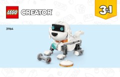 LEGO 31164 instructions page 1 – build guide