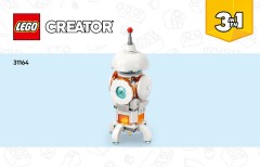 LEGO 31164 instructions page 1 – build guide