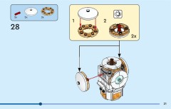 LEGO 31164 instructions page 21 – build guide