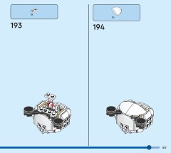LEGO 31165 instructions page 107 – build guide