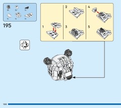 LEGO 31165 instructions page 108 – build guide