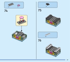 LEGO 31165 instructions page 57 – build guide