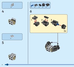 LEGO 31165 instructions page 6 – build guide