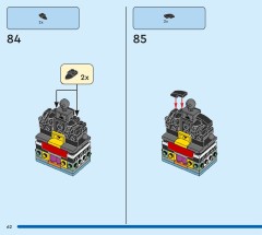 LEGO 31165 instructions page 62 – build guide