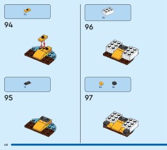 LEGO 31165 instructions page 68 – build guide