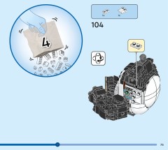 LEGO 31165 instructions page 75 – build guide