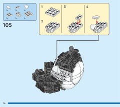 LEGO 31165 instructions page 76 – build guide