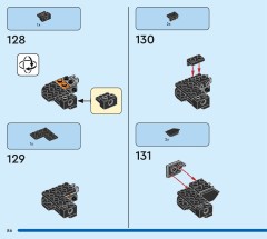 LEGO 31165 instructions page 86 – build guide