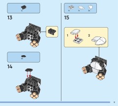 LEGO 31165 instructions page 9 – build guide