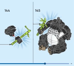 LEGO 31165 instructions page 91 – build guide