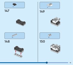 LEGO 31165 instructions page 93 – build guide