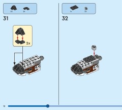 LEGO 31165 instructions page 12 – build guide