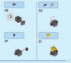 LEGO 31165 instructions page 21 – build guide
