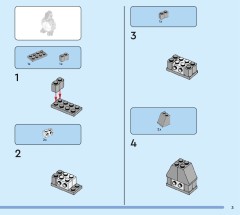 LEGO 31165 instructions page 3 – build guide