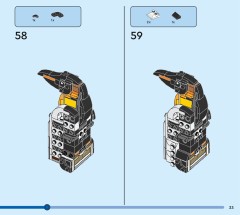 LEGO 31165 instructions page 33 – build guide