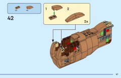 LEGO 31166 instructions page 41 – build guide