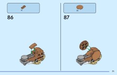 LEGO 31166 instructions page 71 – build guide