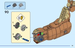 LEGO 31166 instructions page 75 – build guide
