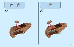 LEGO 31166 instructions page 45 – build guide