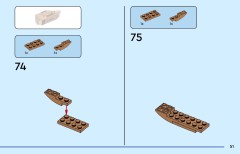 LEGO 31166 instructions page 51 – build guide