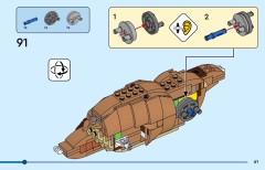 LEGO 31166 instructions page 61 – build guide