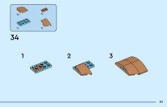 LEGO 31166 instructions page 33 – build guide