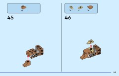 LEGO 31166 instructions page 45 – build guide