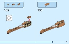 LEGO 31166 instructions page 91 – build guide