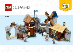 LEGO 31168 instructions page 1 – build guide