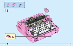 LEGO 31169 instructions page 47 – build guide