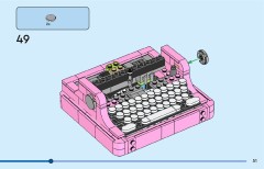 LEGO 31169 instructions page 51 – build guide