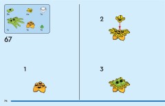 LEGO 31169 instructions page 76 – build guide