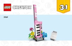 LEGO 31169 instructions page 1 – build guide