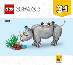 LEGO 31171 instructions page 1 – build guide