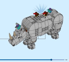 LEGO 31171 instructions page 149 – build guide