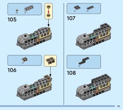 LEGO 31171 instructions page 65 – build guide