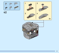 LEGO 31171 instructions page 21 – build guide
