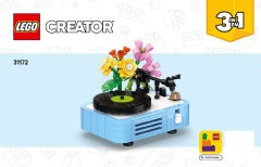 LEGO 31172 instructions page 1 – build guide