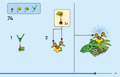 LEGO 31172 instructions page 47 – build guide