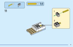 LEGO 31172 instructions page 9 – build guide